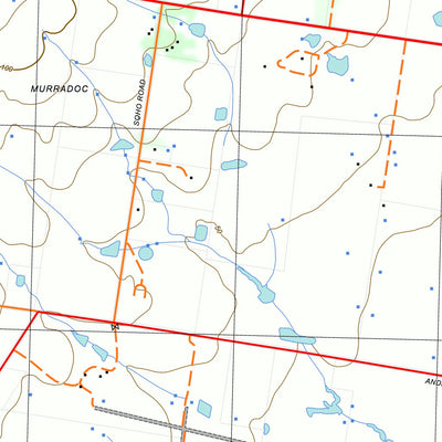 nswtopo 7821-4-S PORTARLINGTON SOUTH digital map