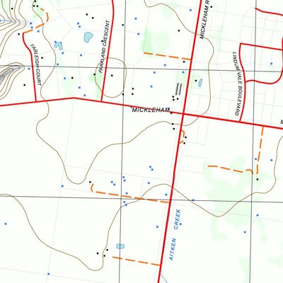 nswtopo 7822-1-N BROADMEADOWS NORTH digital map