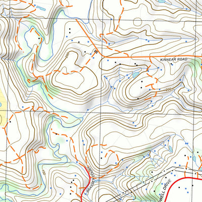 nswtopo 7822-1-N BROADMEADOWS NORTH digital map