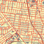 nswtopo 7822-2-N MELBOURNE NORTH digital map