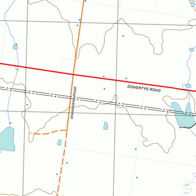 nswtopo 7822-3-N WERRIBEE NORTH digital map