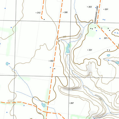 nswtopo 7823-2-S KILMORE SOUTH digital map