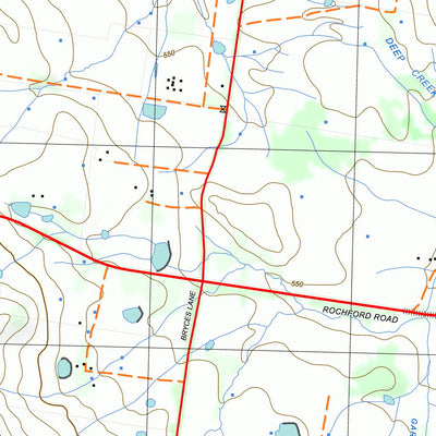 nswtopo 7823-3-N LANCEFIELD NORTH digital map
