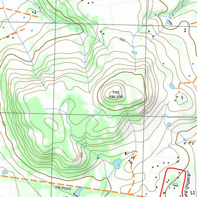 nswtopo 7823-3-N LANCEFIELD NORTH digital map