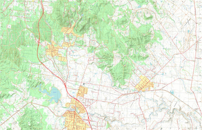 nswtopo 7823-3-S LANCEFIELD SOUTH digital map