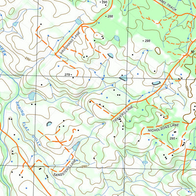 nswtopo 7824-3-S HEATHCOTE SOUTH digital map