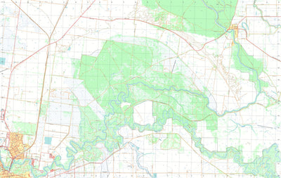 nswtopo 7825-1-N ECHUCA NORTH digital map