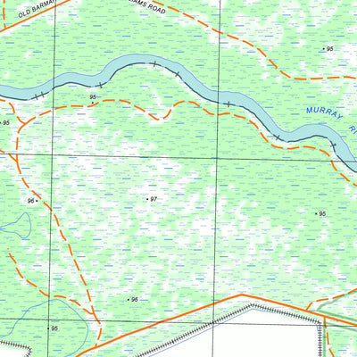 nswtopo 7825-1-N ECHUCA NORTH digital map