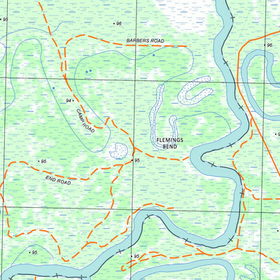 nswtopo 7825-1-N ECHUCA NORTH digital map