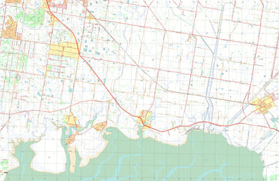 nswtopo 7921-1-S CRANBOURNE SOUTH digital map