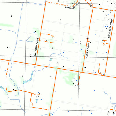 nswtopo 7921-1-S CRANBOURNE SOUTH digital map