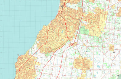 nswtopo 7921-4-S FRANKSTON SOUTH digital map