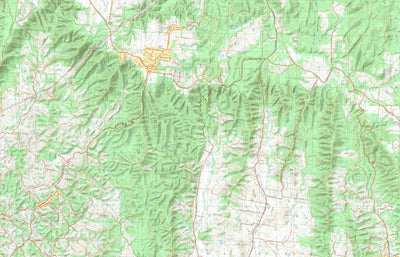 nswtopo 7922-1-N YARRA GLEN NORTH digital map