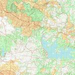 nswtopo 7922-2-S MONBULK SOUTH digital map