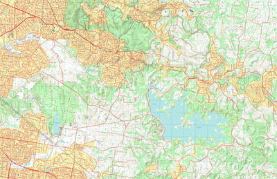 nswtopo 7922-2-S MONBULK SOUTH digital map