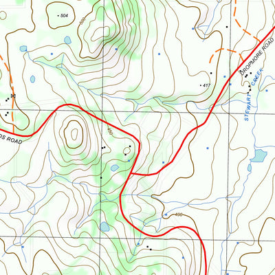 nswtopo 7923-1-N YEA NORTH digital map