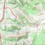 nswtopo 7923-2-N GLENBURN NORTH digital map