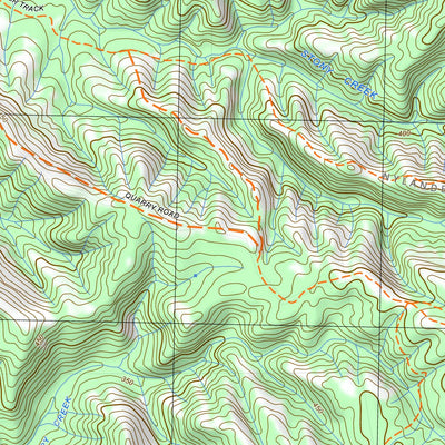 nswtopo 7923-3-N KINGLAKE NORTH digital map