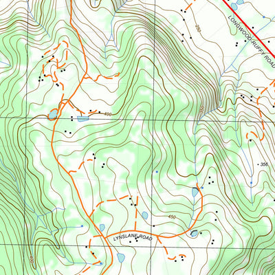 nswtopo 7924-2-N LONGWOOD NORTH digital map