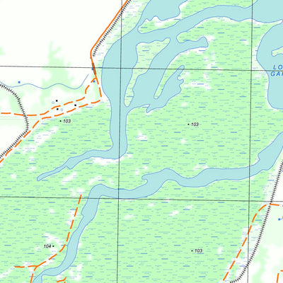 nswtopo 7925-1-S NUMURKAH SOUTH digital map