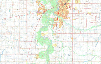 nswtopo 7925-2-S SHEPPARTON SOUTH digital map