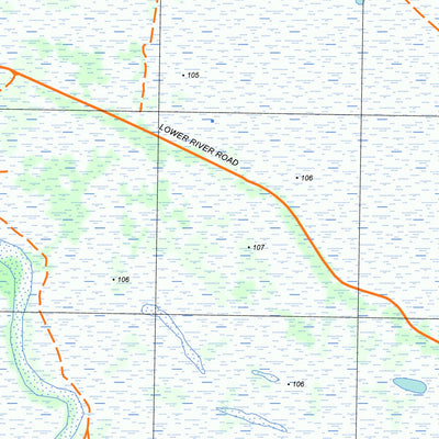 nswtopo 7926-2-N STRATHMERTON NORTH digital map