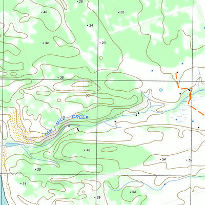 nswtopo 8020-2-N LIPTRAP NORTH digital map