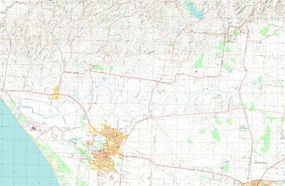 nswtopo 8020-4-N WONTHAGGI NORTH digital map