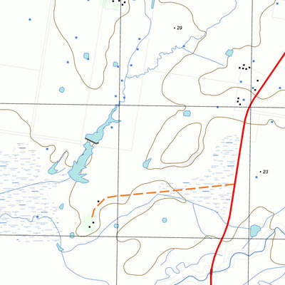 nswtopo 8020-4-N WONTHAGGI NORTH digital map