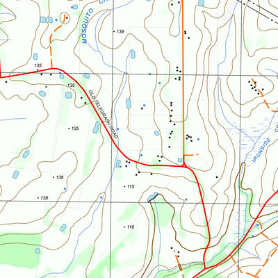 nswtopo 8021-1-N DROUIN NORTH digital map