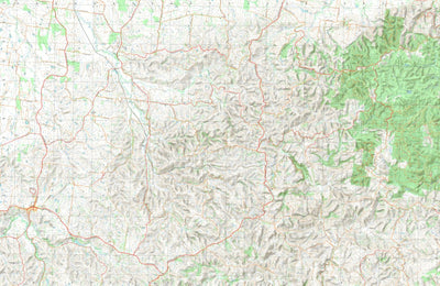nswtopo 8021-2-N KORUMBURRA NORTH digital map
