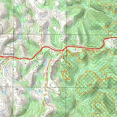 nswtopo 8021-2-N KORUMBURRA NORTH digital map