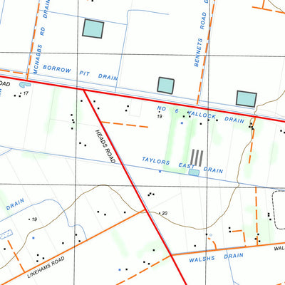 nswtopo 8021-4-S GARFIELD SOUTH digital map