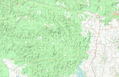 nswtopo 8022-2-S NEERIM SOUTH digital map