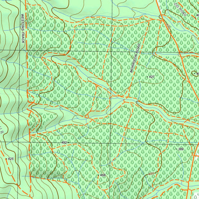 nswtopo 8022-4-N JULIET NORTH digital map