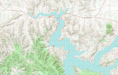 nswtopo 8023-1-N EILDON NORTH digital map