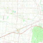 nswtopo 8024-1-N BENALLA NORTH digital map