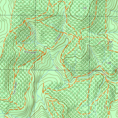 nswtopo 8024-1-S BENALLA SOUTH digital map