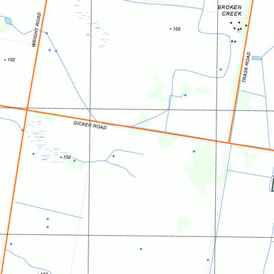 nswtopo 8025-2-S DEVENISH SOUTH digital map