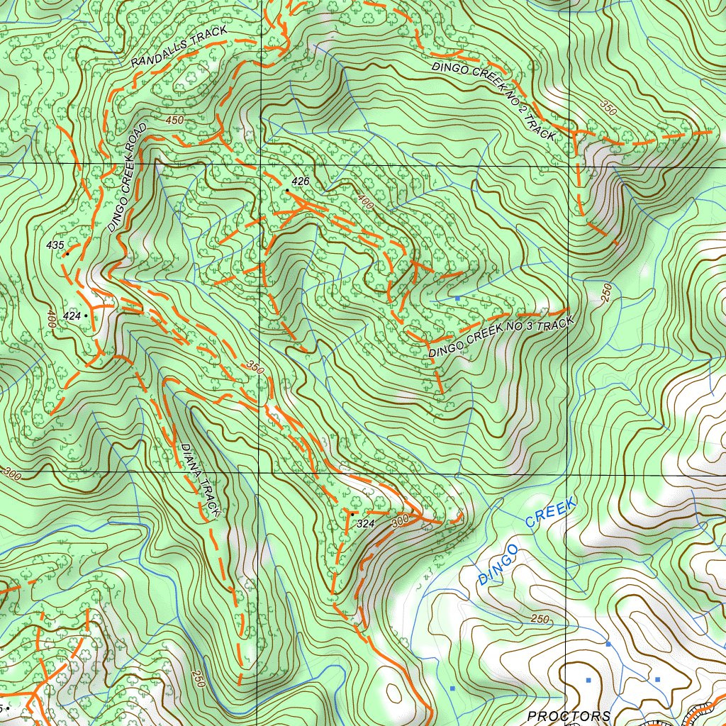 8120-1-N TOORA NORTH Map by nswtopo | Avenza Maps