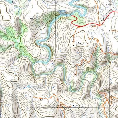 nswtopo 8120-1-S TOORA SOUTH digital map