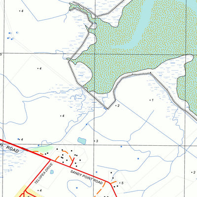 nswtopo 8120-3-N YANAKIE NORTH digital map