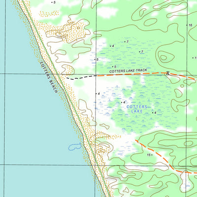 nswtopo 8120-3-S DARBY SOUTH digital map