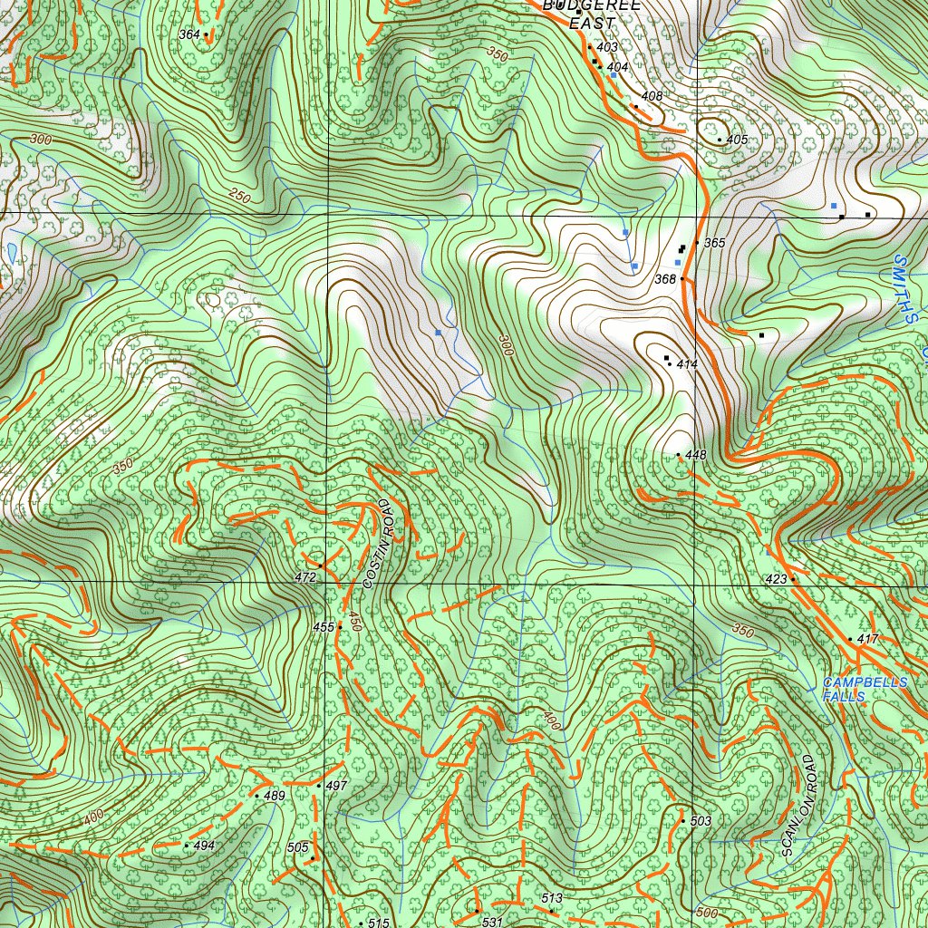 81212S YINNAR SOUTH Map by nswtopo Avenza Maps