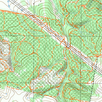 nswtopo 8121-4-S TRAFALGAR SOUTH digital map