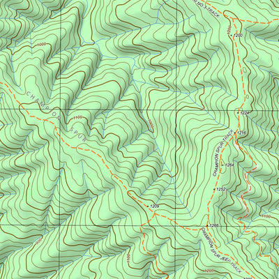 nswtopo 8122-1-N ABERFELDY NORTH digital map
