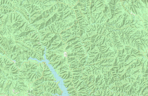 nswtopo 8122-1-S ABERFELDY SOUTH digital map
