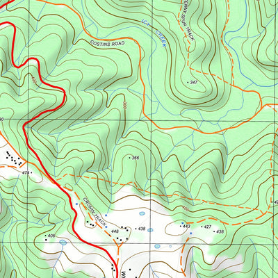 nswtopo 8122-3-S NOOJEE SOUTH digital map