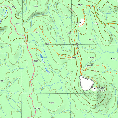 nswtopo 8122-4-S MATLOCK SOUTH digital map