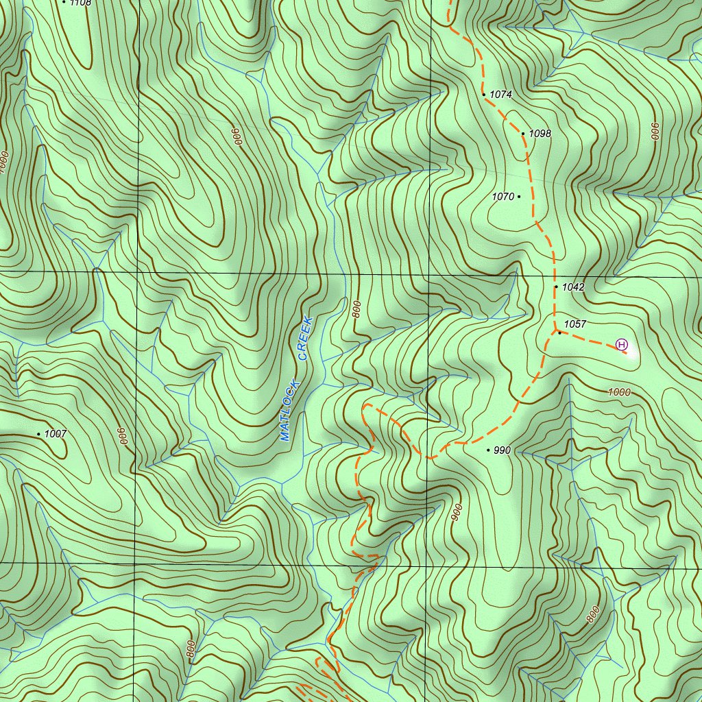 8122-4-S MATLOCK SOUTH Map by nswtopo | Avenza Maps